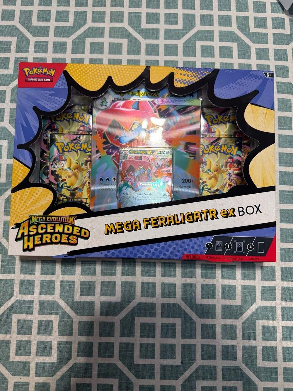 Pokémon TCG: Mega Evolution-Ascended Heroes Mega Feraligatr ex Box - Picture 5 of 5